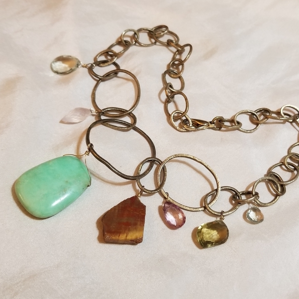 VINTAGE ALEXIS BITTAR Gem Packed Necklace
PRICE FIRM - Picture 3 of 6